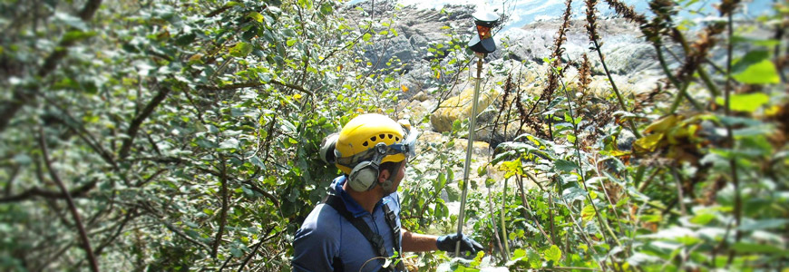 difficult access surveying